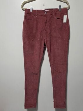 Old Navy Men's Corduroy Pants in Deep Red